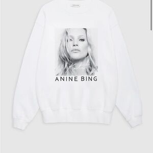 Anine Bing Ramona Sweatshirt Kate Moss Size Small